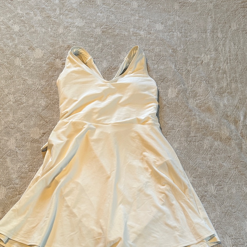Old Navy White Swim Dress
